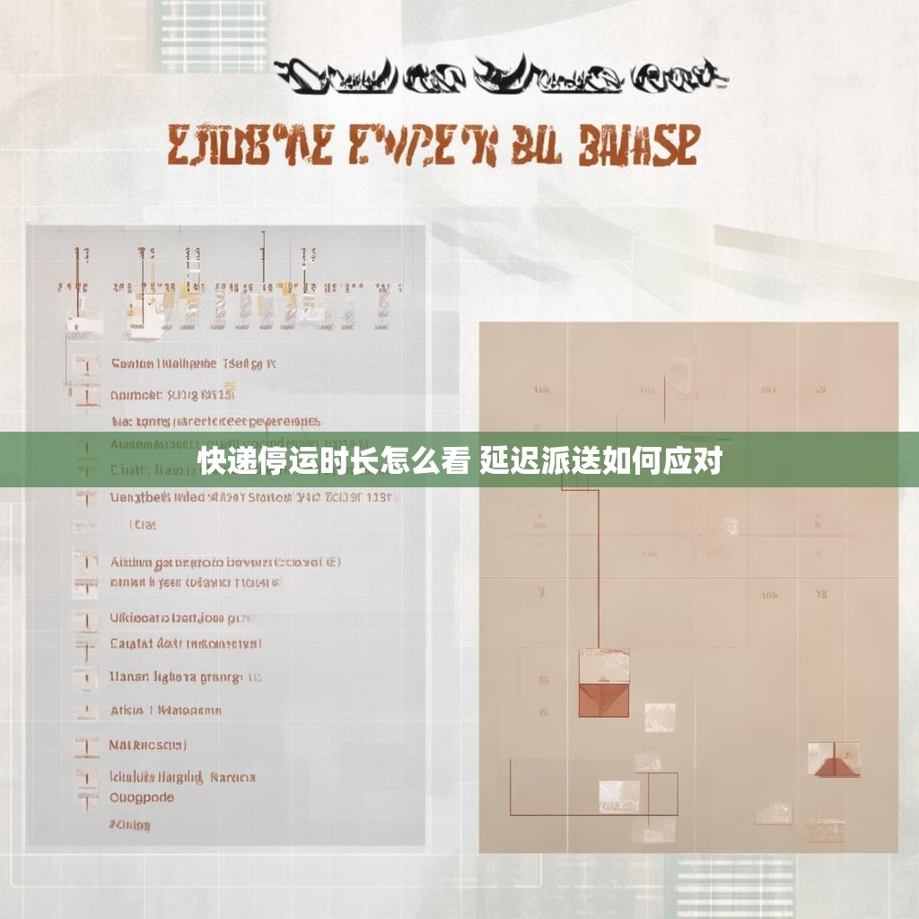 快递停运时长怎么看 延迟派送如何应对 快递停运时长怎么看 延迟派送如何应对